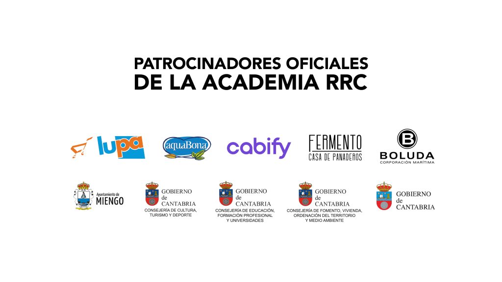 Patrocinadores oficiales de la Academia RRC